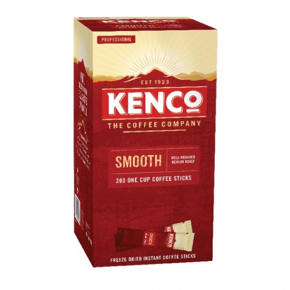 Kenco Smooth Instant Coffee Sticks Pk200