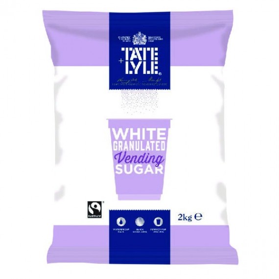 Tate + Lyle Vending Sugar White 2kg Pk6