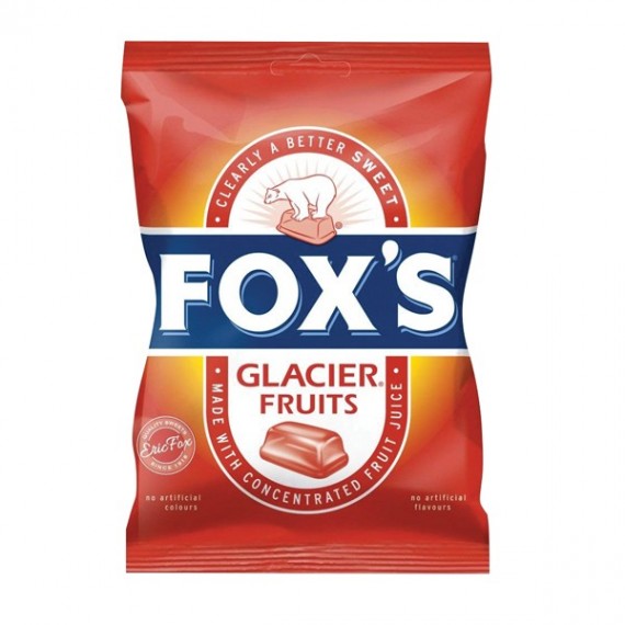 Foxs Glacier Fruits 195g - Pk12