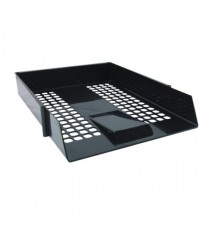 Black Contract Letter Tray