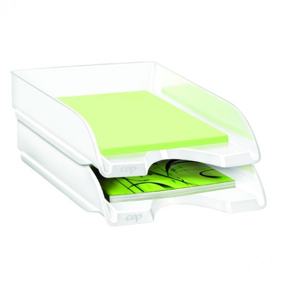 CEP Pro White Gloss Letter Tray 200G