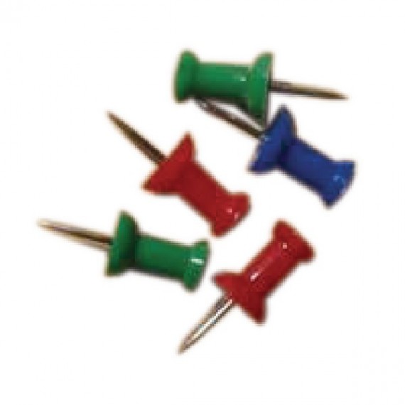 Push Pin Assorted Pk20 WS20371