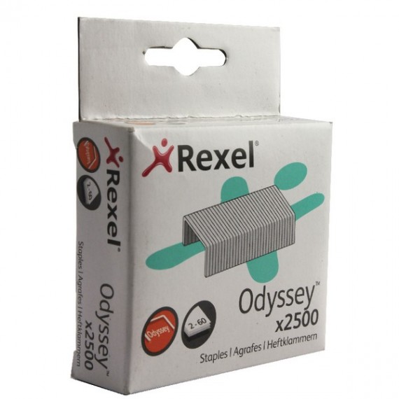 Rexel Staples 2-60 H/Duty Pk2500 2100050