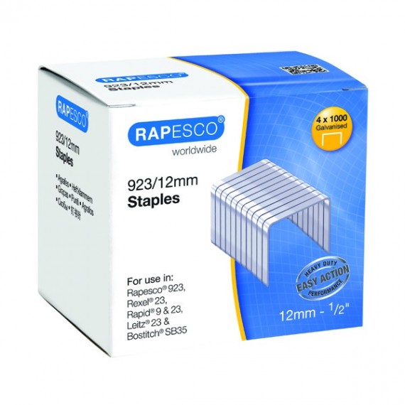 Rapesco Staples 923 Series P4000 14mm