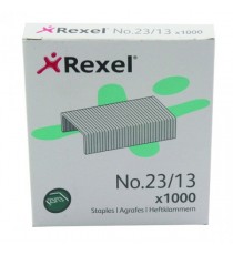 Rexel H/Duty Staples No23/13mm Pk1000