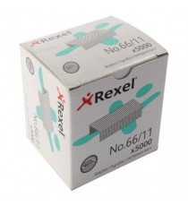 Rexel No.66 / 11mm Metal Staples Pk5000