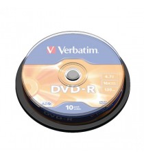 Verbatim DVD-R 16x NonPrint Spndle 43523