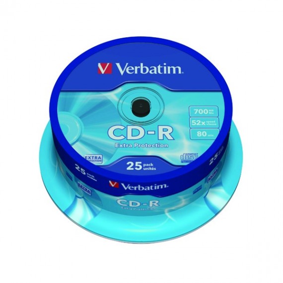 Verbatim CD-R NonPrintable Spindle 43432
