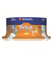 Verbatim DVD-R 16X Spindle Pk25 43538