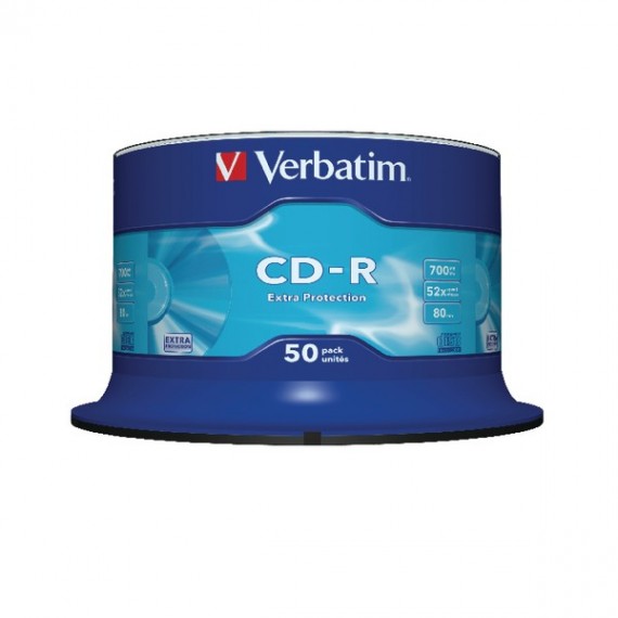 Verbatim CD-R 700MB/80m 52X Spndle 43351