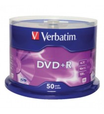 Verbatim DVD+R 16X Non-Printable 43550