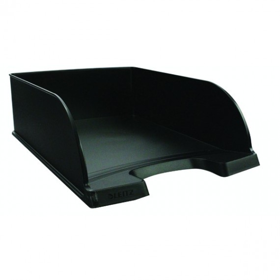 Leitz Plus Black Jumbo Letter Tray