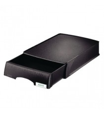 Leitz Plus Black Drwer Unit Letter Tray