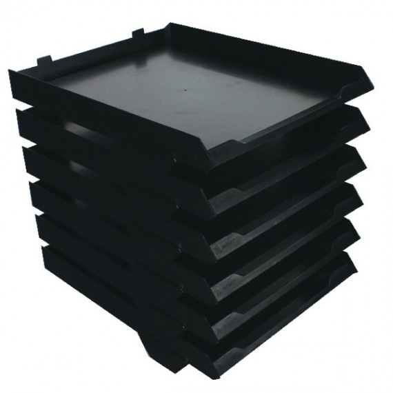 Avery 6 Tier Paperstack Black 5336BLK