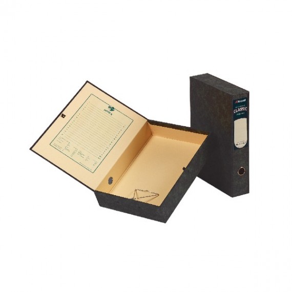 Rexel Classic BoxFile LS FC Blk 30115