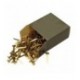 20mm Brass Pointed Paper Fastener Pk200