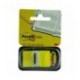 3M Post-it Index Tab 25mm Yellow 680-5