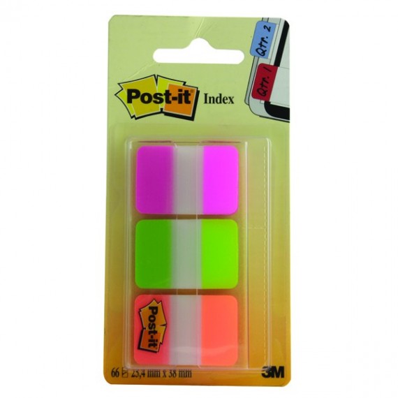 3M Post-it Strong Index Pk66 Pk Grn