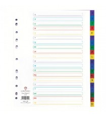 Concord Divider Poly E/Wide A4 A-Z Astd