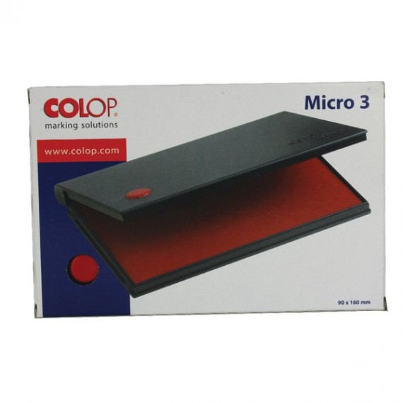 Colop Stamp Pad Micro 3 Red MICRO3RD