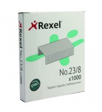 Rexel No 23 Hvy Dty 8mm Staples