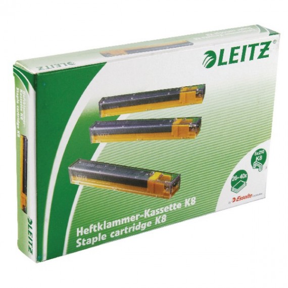 Leitz 8mm Yellow H/Duty Staple Cartridge