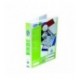 Elba A4 4D Ring 25mm Wht Pan Pres Binder