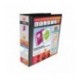Elba A4 Panorama 65mm 4D Pres Binder Blk
