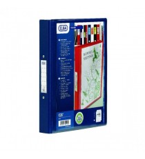 Elba Vision A4 25mm Blue 2-Ring Binder