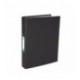 Elba Paper on Board Ring Binder Black