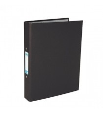 Elba Paper on Board Ring Binder Black