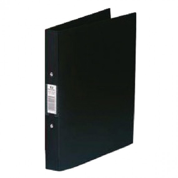 Rexel Budget 2 Ring Binder A4 Black Pk10