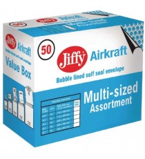 Jiffy Airkraft Bag Asstd Size Gold Pk50