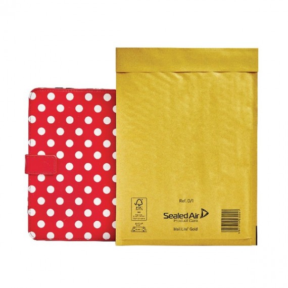 MailLite Postal D/1 Gold Padded Bag P100