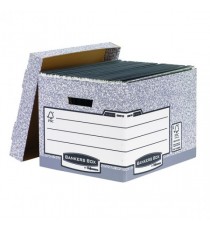 Fellowes Grey Storage Box Pk10 00810FF