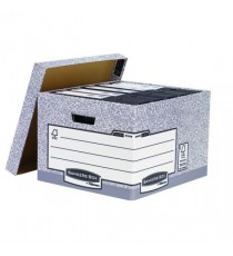 Fellowes Storage Box Grey System Pk10