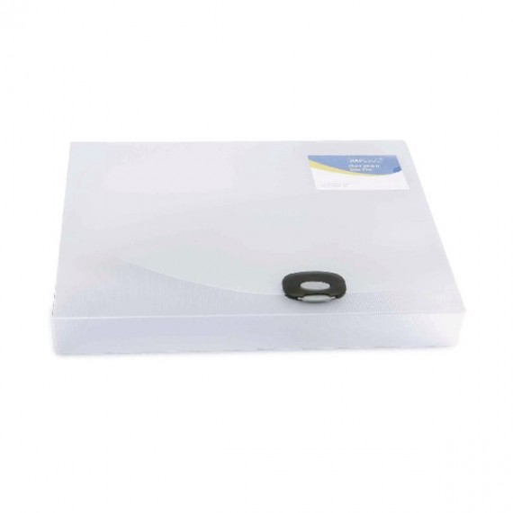 Rapesco Rigid Boxfile 40mm A4 Clear