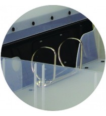 Hermes Hvy Duty 2D Ring Boxfile A4 Black