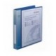 Snopake A4 El/Blue Exec Prestn 4D Binder