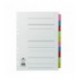 Concord 10-Pt Printed Subject Divider A4