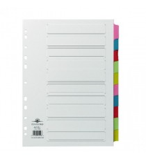 Concord 10-Pt Printed Subject Divider A4