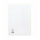 Concord 10-Part Subject Divider Wht A4