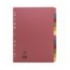 Concord 12-Part Subject Divider A4 Astd