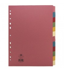 Concord 12-Part Subject Divider A4 Astd