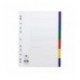 Concord 6-Part Multicolour Index A4