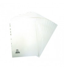 Elba 12-Part Divider 160gsm A4 White