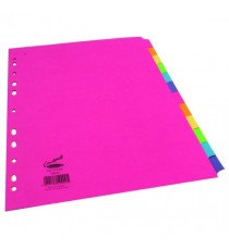 Concord 12-Pt Subj Divider Bright Asd A4