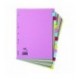 Elba 15-Part Card Divider A4 Assorted
