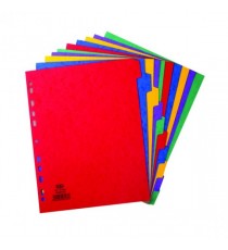 Elba 10-Part Divider Extra Wide A4