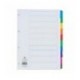Concord Index 10-Pt A4 White/Multi Tabs
